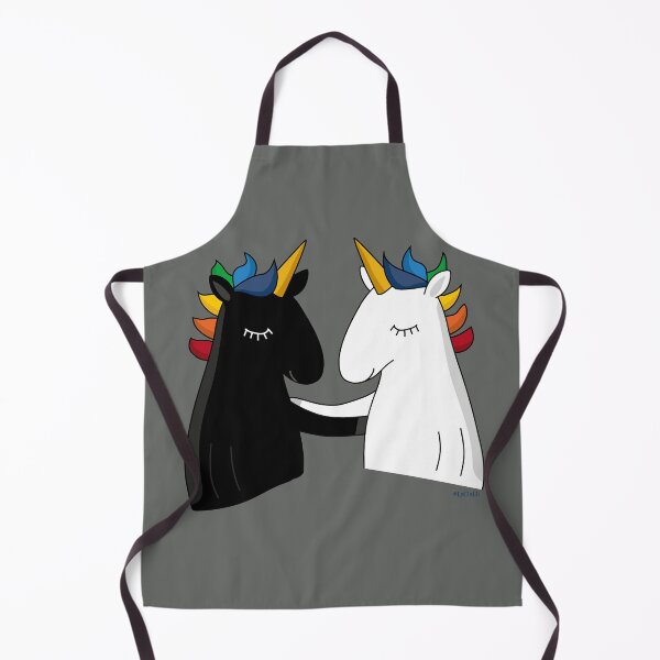 Item preview, black & white unicorn friends designed and sold by LaDaDi.