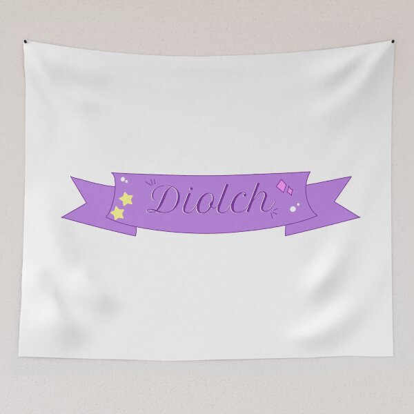 Item preview, Diolch Banner designed and sold by MammaPanda.