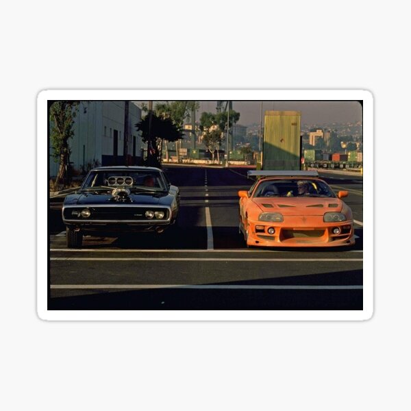 Rapide et furieux Sticker
