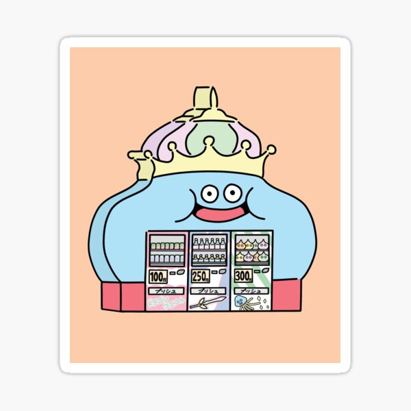 King Slime Vending Machines Sticker