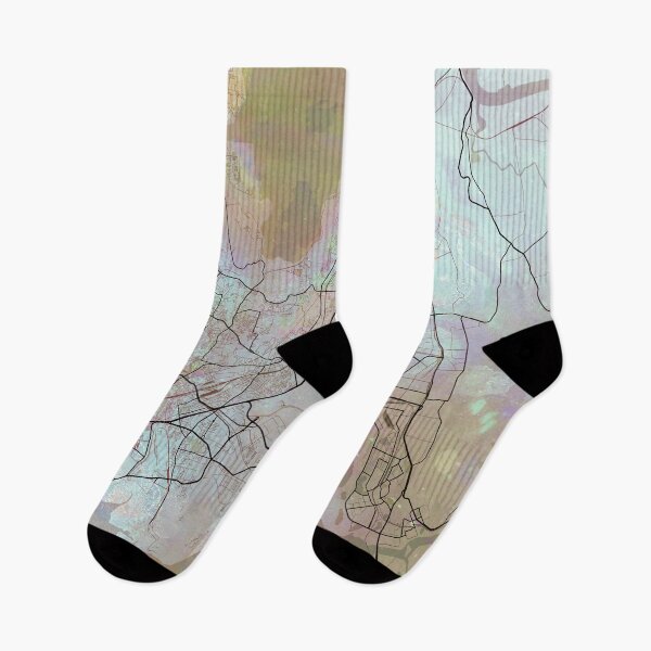 Item preview, Mumbai India Street Map Urban designed and sold by IvonDesign.