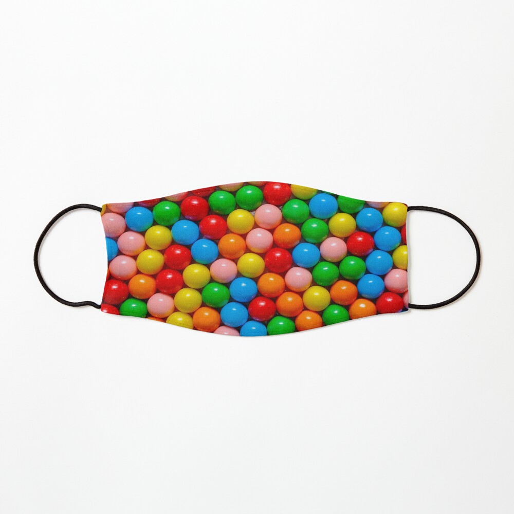 Mini Gumball Real Candy Photo Pattern Mask