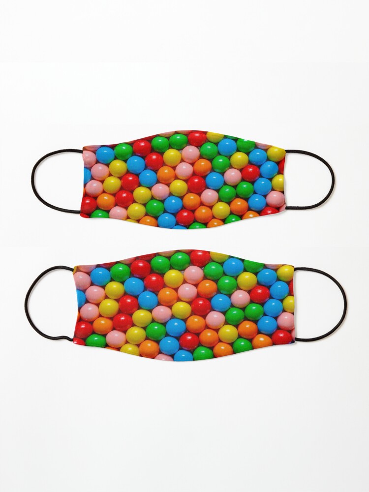 Alternate view of Mini Gumball Real Candy Photo Pattern Mask