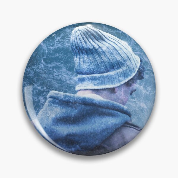 Item preview, Blue Man Portrait Photoshop Abstract Print designed and sold by Krystian Stafford.