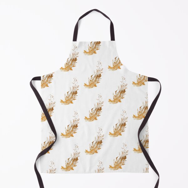 Item preview, Golden feather with birds and music notes designed and sold by AnnArtshock.