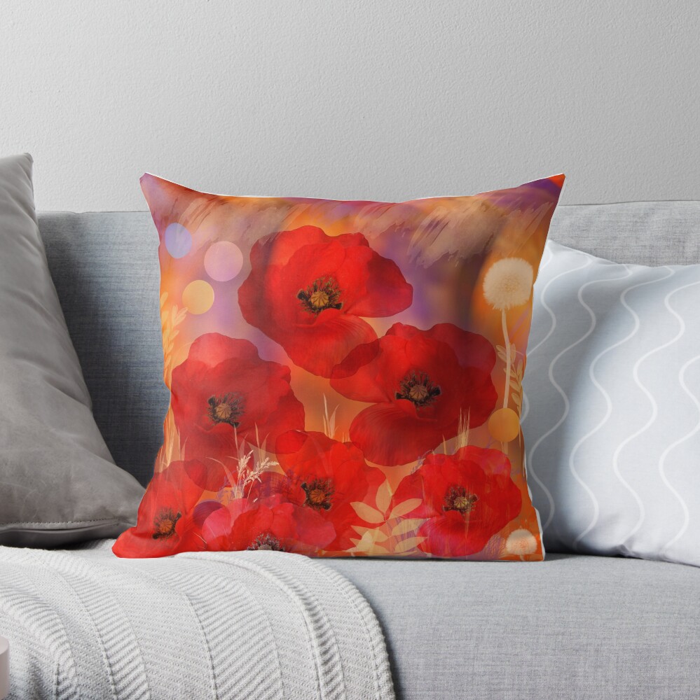 Item preview, Throw Pillow designed and sold by walstraasart.