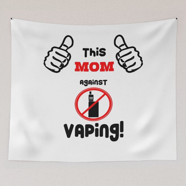 Item preview, This MOM Against Vaping designed and sold by nouvinamed.