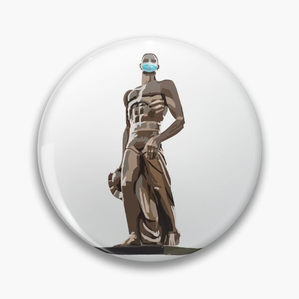 Item preview, Sparty statue with mask designed and sold by kenziewcreative.