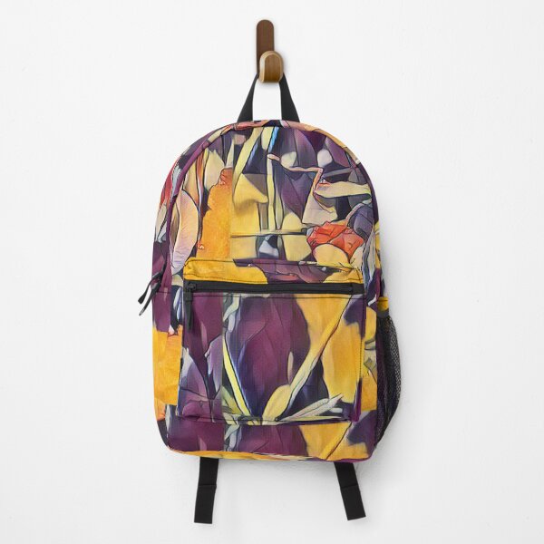Item preview, Hedgerow, rosebud in yellow and purple designed and sold by Bluelizzy.