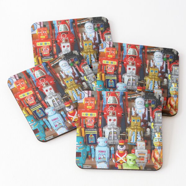 Item preview, Tin Robot Toys designed and sold by KinkyKaiju.