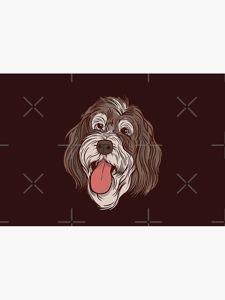 Bernedoodle Dog Puzzle with Photo Tin