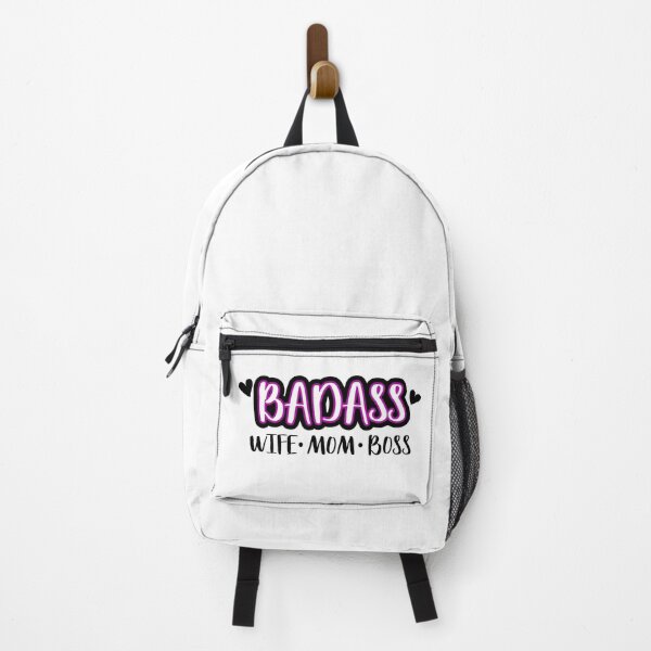 Item preview, Badass wife mom boss designed and sold by PrettyPittie Shop.