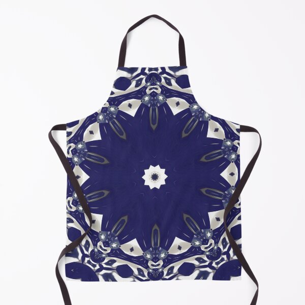 Item preview, Star Quality Blue and White Geometric/Lyrical Abstract Art Galaxy - Jenny Meehan designed and sold by Jenny Meehan Art Prints and Patterns .