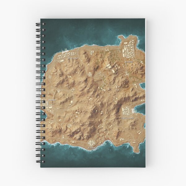 Item preview, PUBG Karakin Map 10k designed and sold by TemporaryArt.
