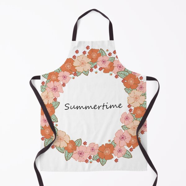 Item preview, Sumertime dog roses flower wreath illustration designed and sold by rysunki-malunki.