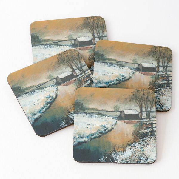 Item preview, Crab Mill Boathouse in the Winter designed and sold by singer-painter.