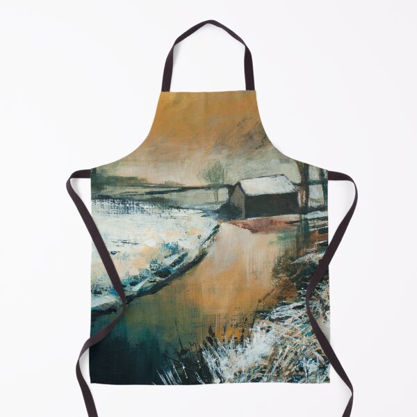 Item preview, Crab Mill Boathouse in the Winter designed and sold by singer-painter.