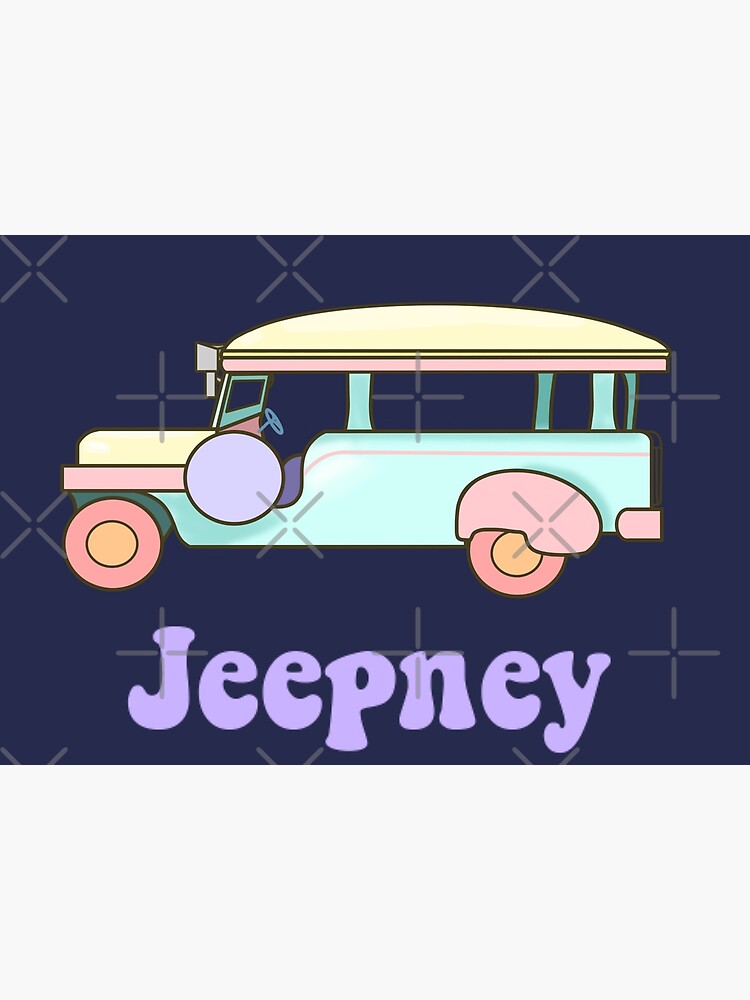 "Jeepney" Poster for Sale by ItsChillJill Redbubble