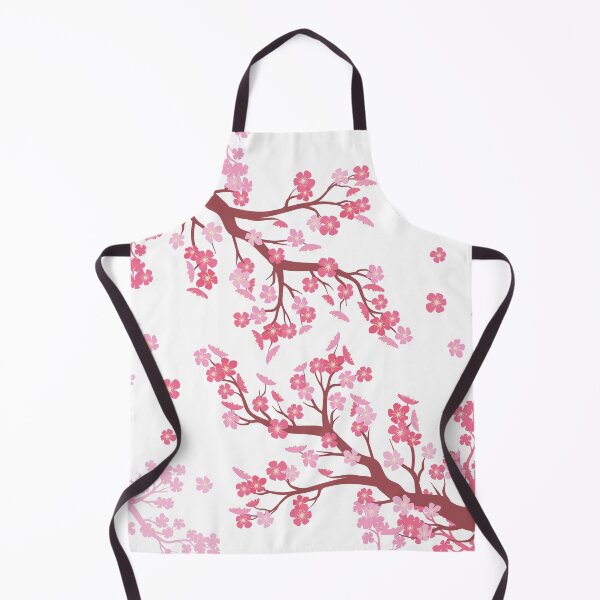 Item preview, Retro Pink Cherry Blossom Tree designed and sold by anabear-art.