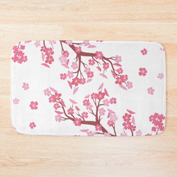 Item preview, Retro Pink Cherry Blossom Tree designed and sold by anabear-art.