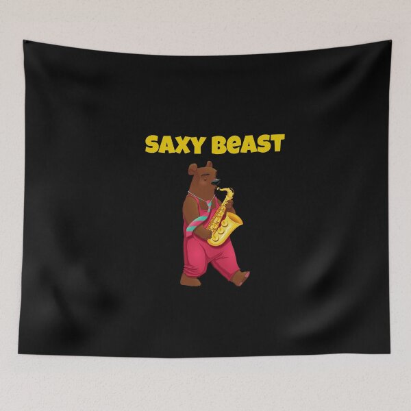 Item preview, Saxy Beast -Saxophone designed and sold by joabaj.