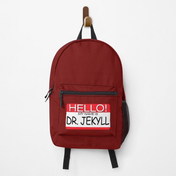 Item preview, "HELLO! MY NAME IS DR. JEKYLL" NAME TAG designed and sold by WOOFANG.