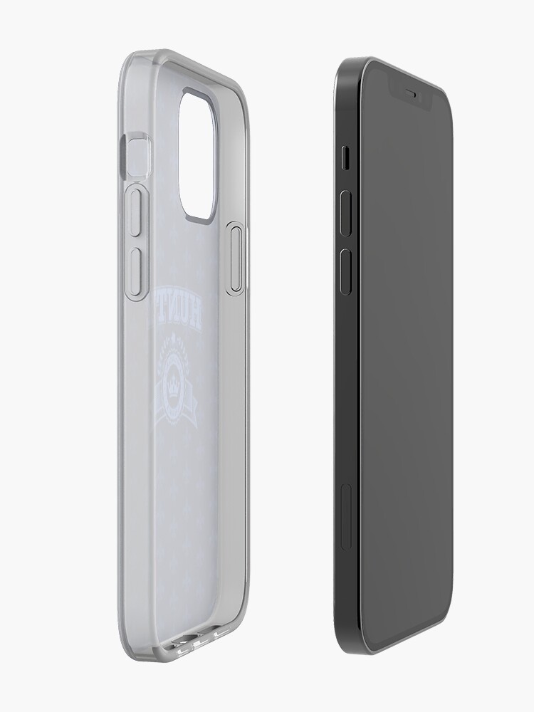 Alternate view of Hunty - Navy Blue iPhone Case & Cover