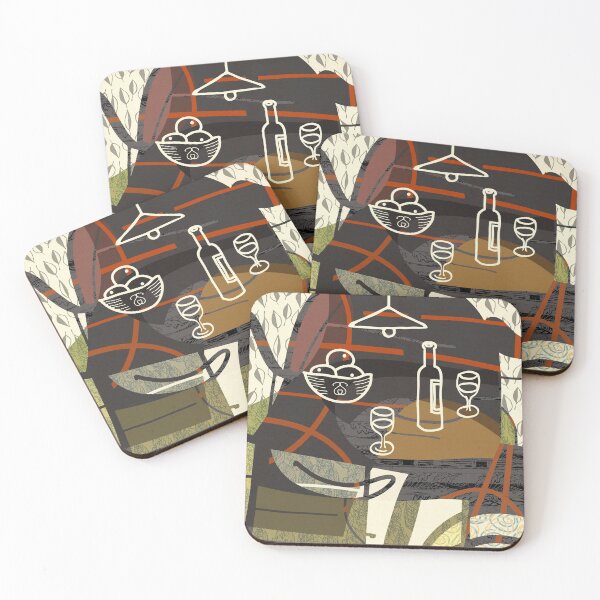 Item preview, Still Life with Oranges and Wine designed and sold by SUCHDESIGN.