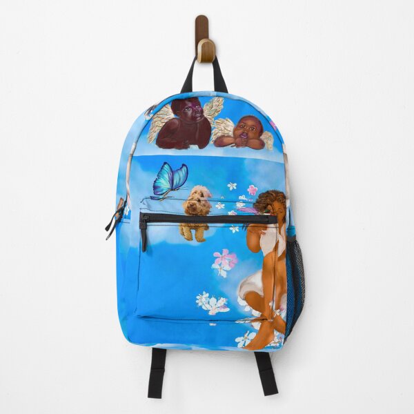 Item preview, Afro Renaissance angels and dogs designed and sold by Artonmytee.