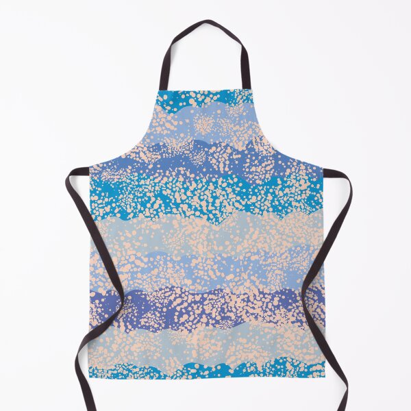Item preview, ocean waves striped pattern designed and sold by rysunki-malunki.
