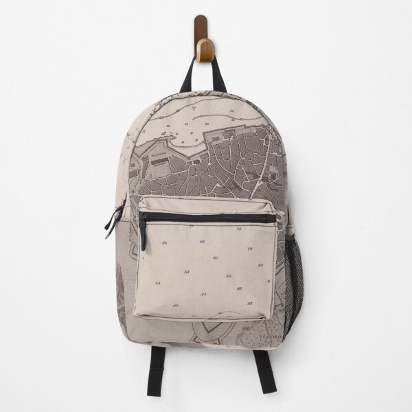 Item preview, Vintage Heraklion Crete Greece Map (1897) designed and sold by BravuraMedia.