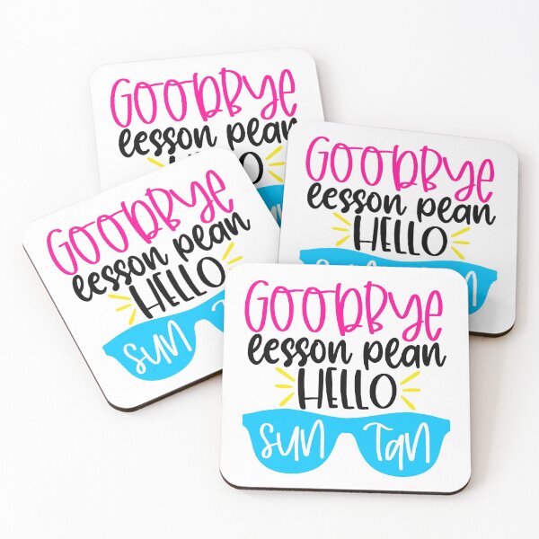 Item preview, Goodbye lesson plan hello sun tan designed and sold by purpleblobart.