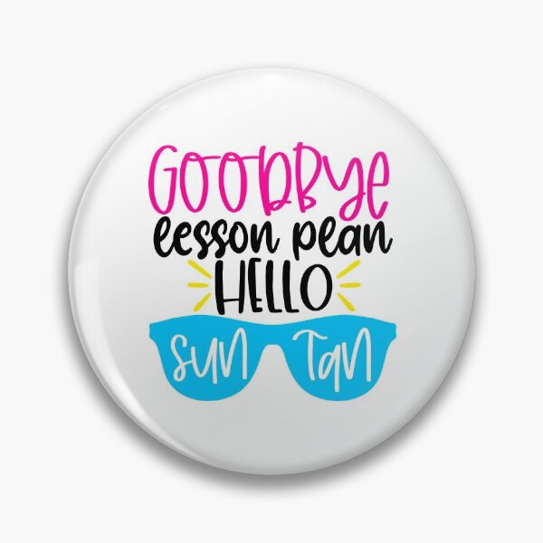 Item preview, Goodbye lesson plan hello sun tan designed and sold by purpleblobart.