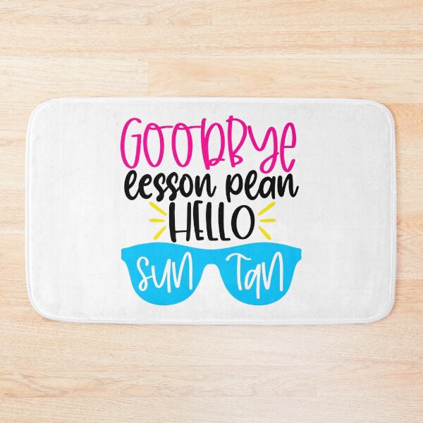 Item preview, Goodbye lesson plan hello sun tan designed and sold by purpleblobart.