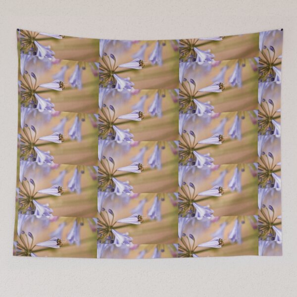 Item preview, Beauty of the Bee and the Native Agapanthus designed and sold by imaginethis.