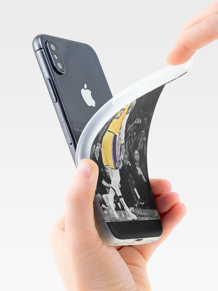 Alternate view of lebron james iPhone Case & Cover