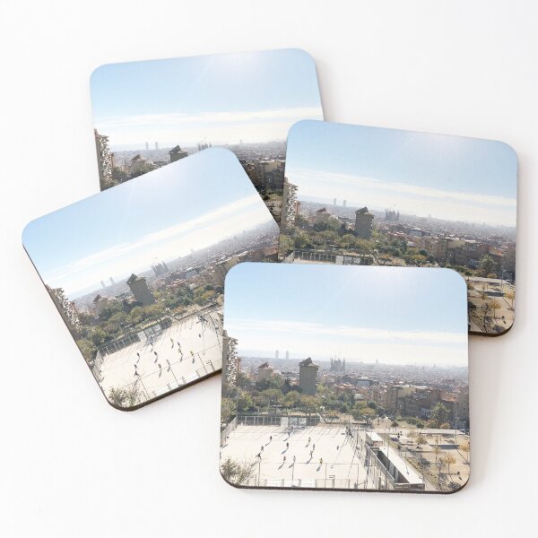 Item preview, Beautiful views of the city Barcelona designed and sold by smallfidget.