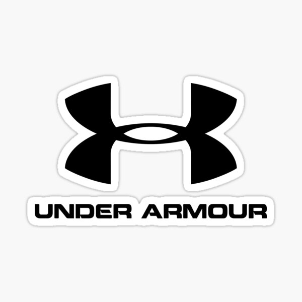 under armour logo de marcas Sticker