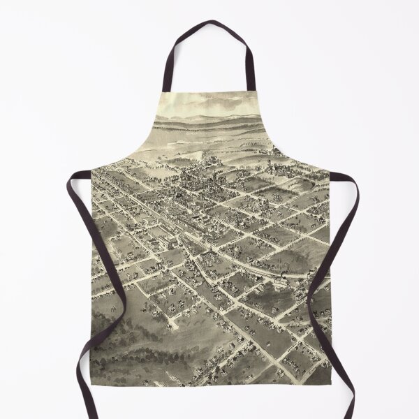 Item preview, Vintage Pictorial Map of Hickory NC (1907) designed and sold by BravuraMedia.