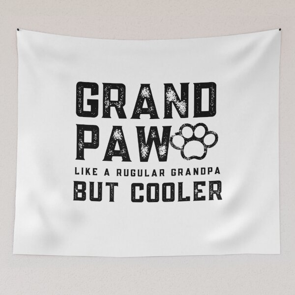 Item preview, Grand Paw Like A Regular Granpa But Cooler Vintage designed and sold by The Little Wood Cottage.