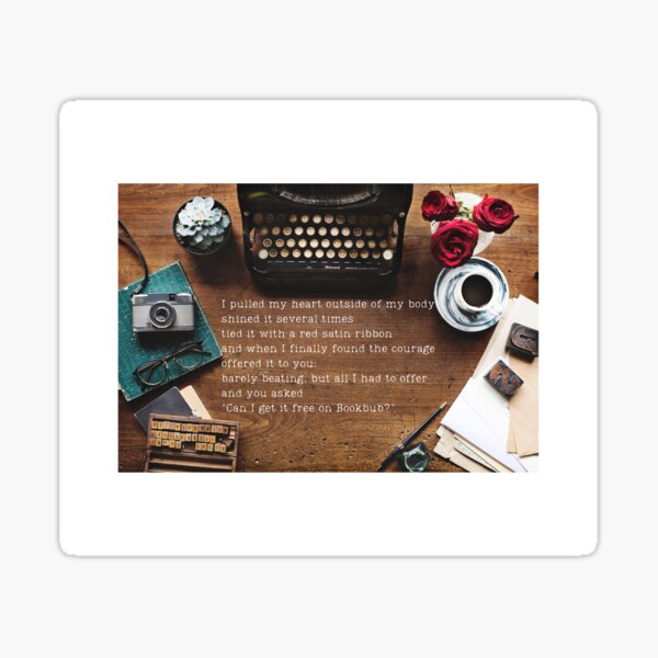 Writing Life in the 21st Century Sticker