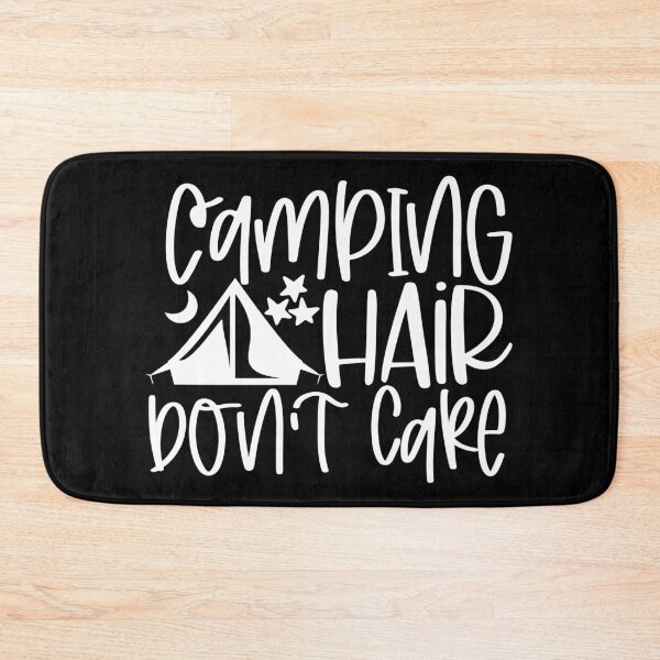Item preview, Camping hair don’t hair designed and sold by purpleblobart.