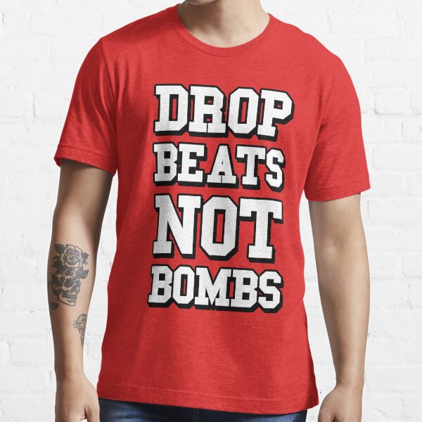 Item preview, Drop Beats Not Bombs - Anti War DJ designed and sold by HOTDJGEAR.