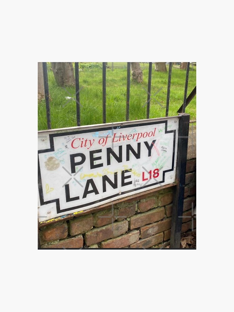 Penny lane sticker, Penny mask, Penny lane socks, Penny greeting card by PicsByMi