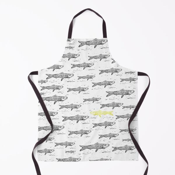 Item preview, Yellow Sardine Fish designed and sold by Elena Casiglio.