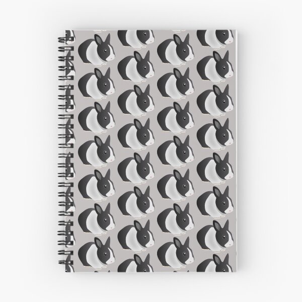 Item preview, Dutch Black and White Rabbit designed and sold by MurphyMorganGifts.