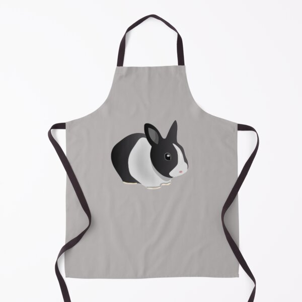 Item preview, Dutch Black and White Rabbit designed and sold by MurphyMorganGifts.
