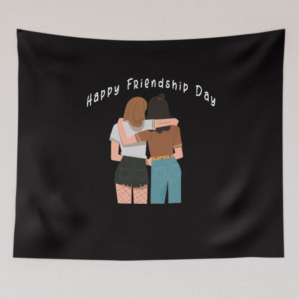 Artikelvorschau, Internationaler Tag der Freundschaft - Nettes Geschenk für Ihren besten Freund - Glücklicher Tag der Freundschaft entworfen und verkauft von Smart Side.