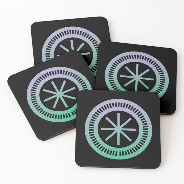 Item preview, Gradient Car Tire Circle Pattern designed and sold by MielOntwerpt.