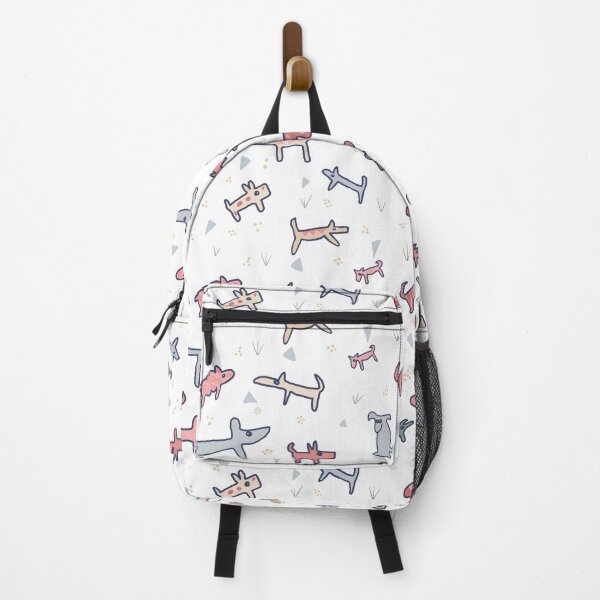 Doggy Dogs in the Park, playing in a pattern. Backpack